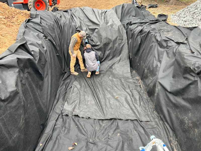 Water Infiltration Pits