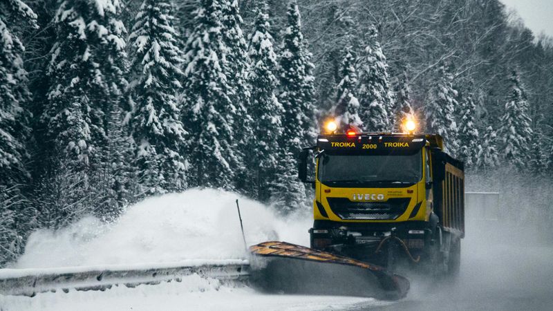 Snow Plowing 