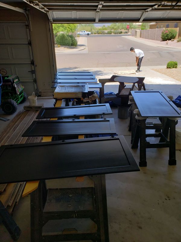 Kitchen Cabinet Repainting