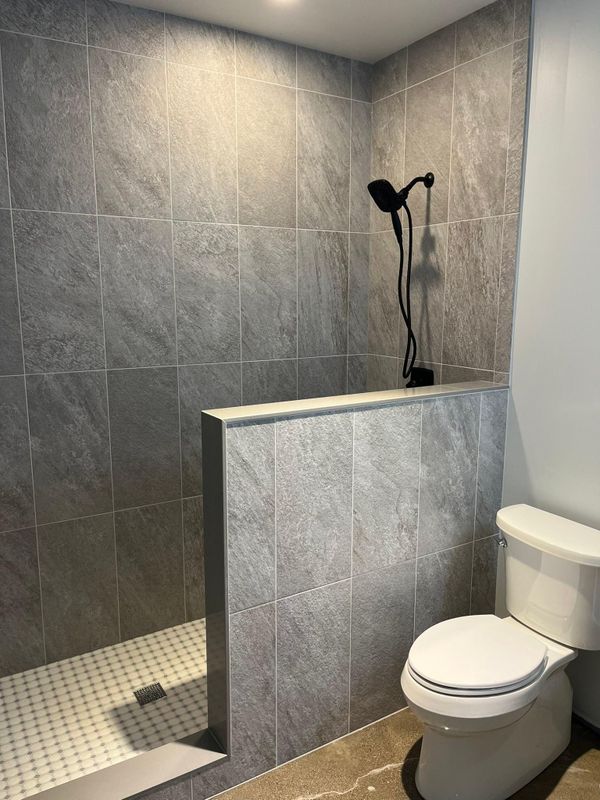 Tile installation