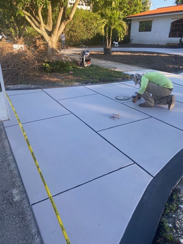 Plain Concrete Installation