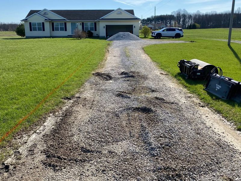 Gravel Driveway Grading & Repair