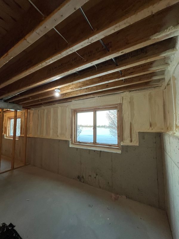 Basement Spray Foam Insulation