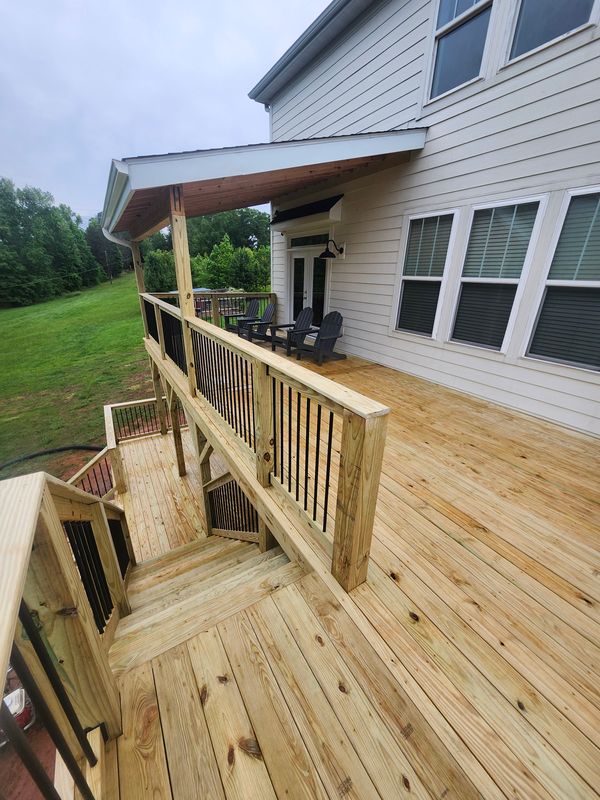 Custom Deck Construction