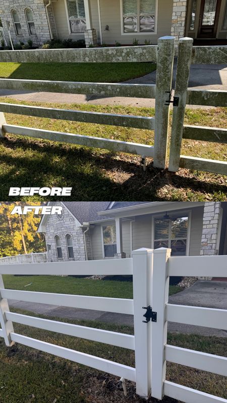 Fence Washing