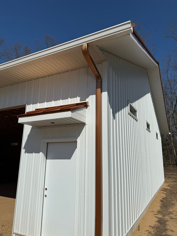 6 Inch Seamless Gutters