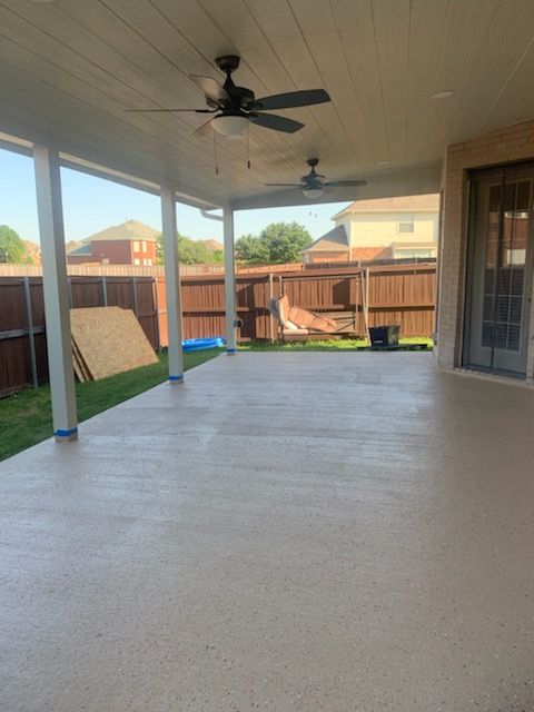 Patio covers and pergolas 