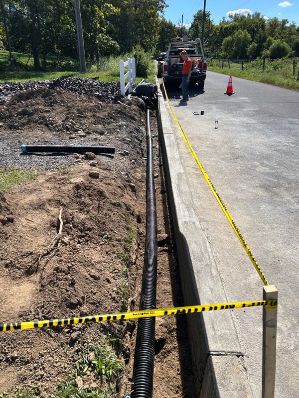 Outdoor French Drains