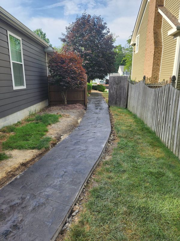 Sidewalk Installation