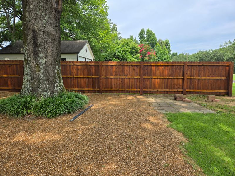 Fence Staining