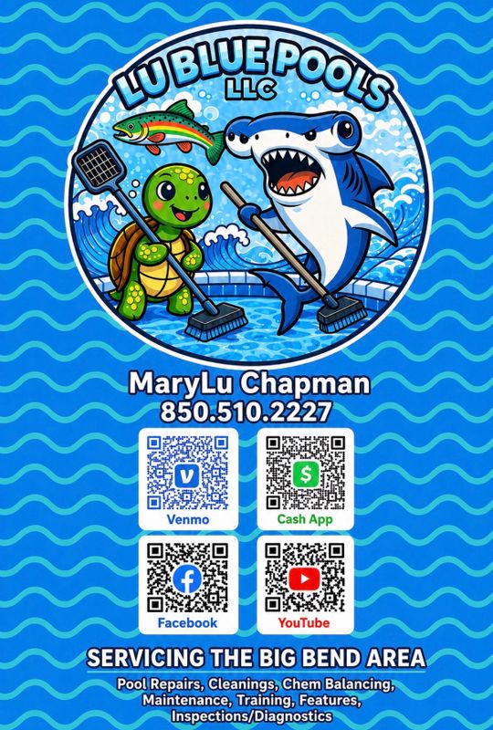 Creative LU BLUE-TIFUL Waves (Customized PoolBiz Branding)