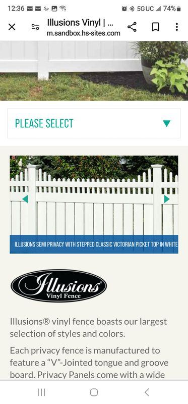VINYL FENCES COLORS