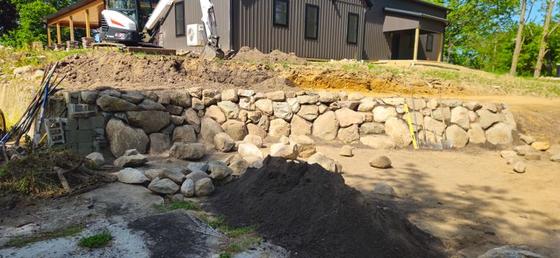Retaining Wall Construction