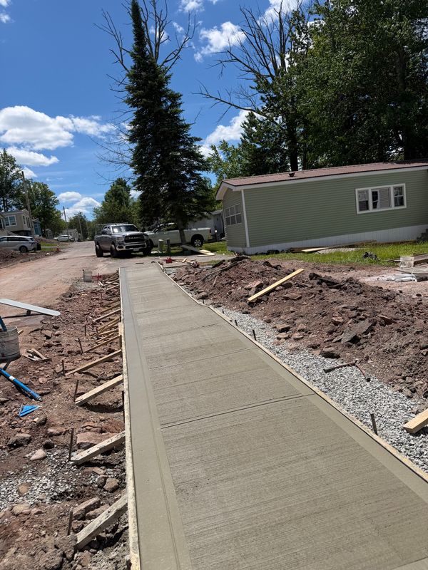 Sidewalk Installation
