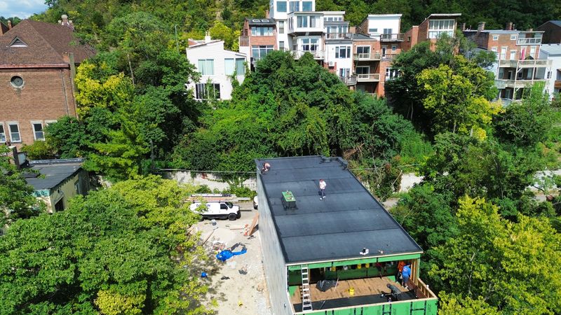EPDM Roof installation