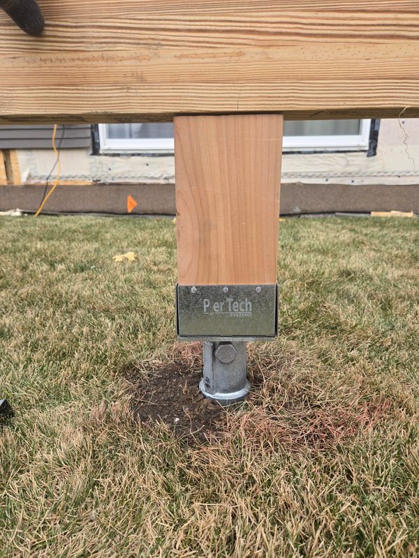 Helical Pier Footings