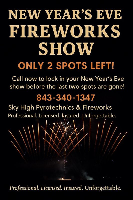 Holiday Events Firework Show