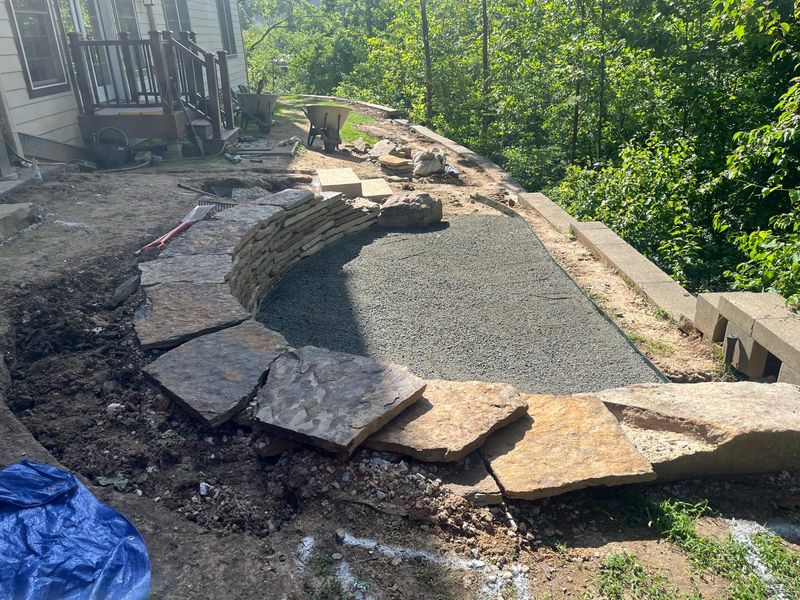 Retaining Wall Construction