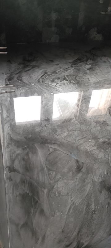 Epoxy floors and countertops