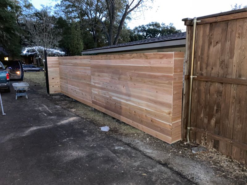 Installation of New Fences