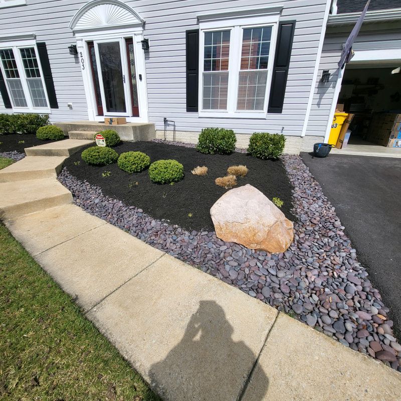 Landscape Design/ Rocks and Pavers