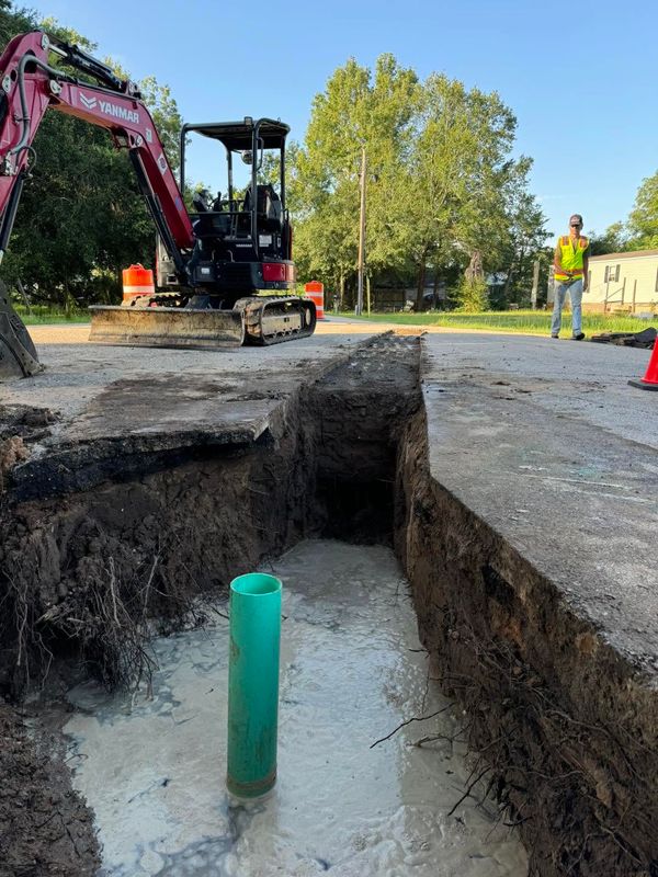 Sewer Line Installation