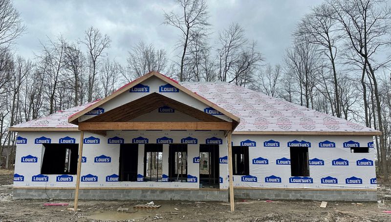 Custom Home Stick Framing