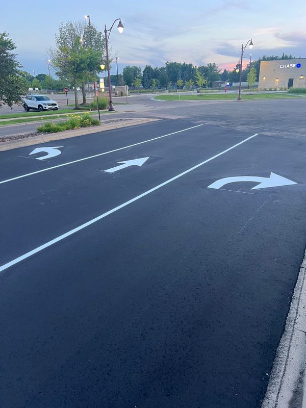 Roadway Line Marking