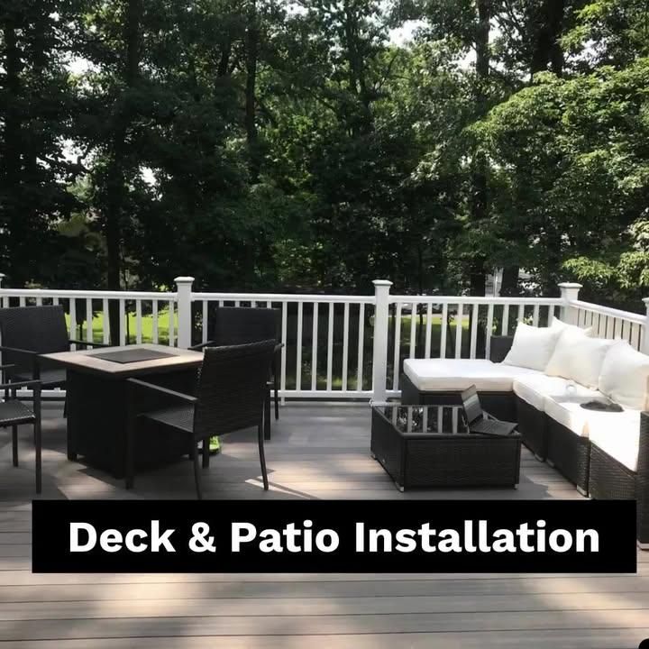 Deck & Patio Installation