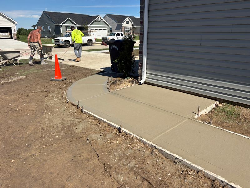 Sidewalk Installation