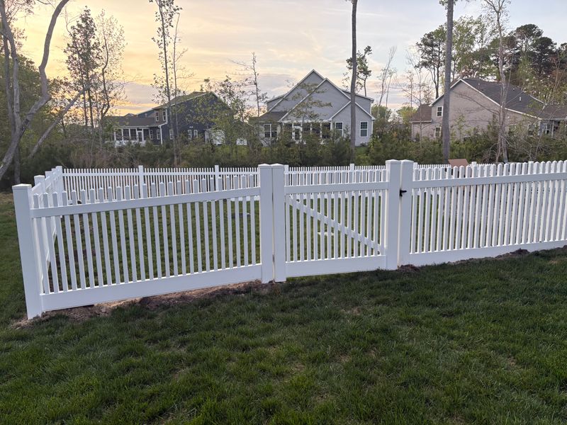 Fence installation