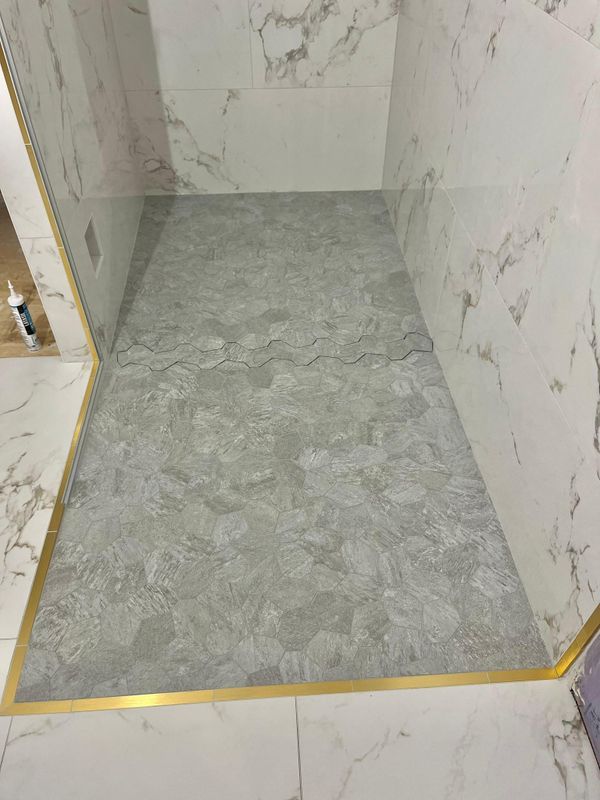 Tile installation