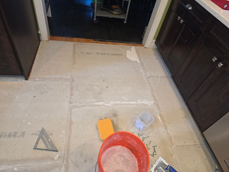 Kitchen Porcelain Tile Flooring