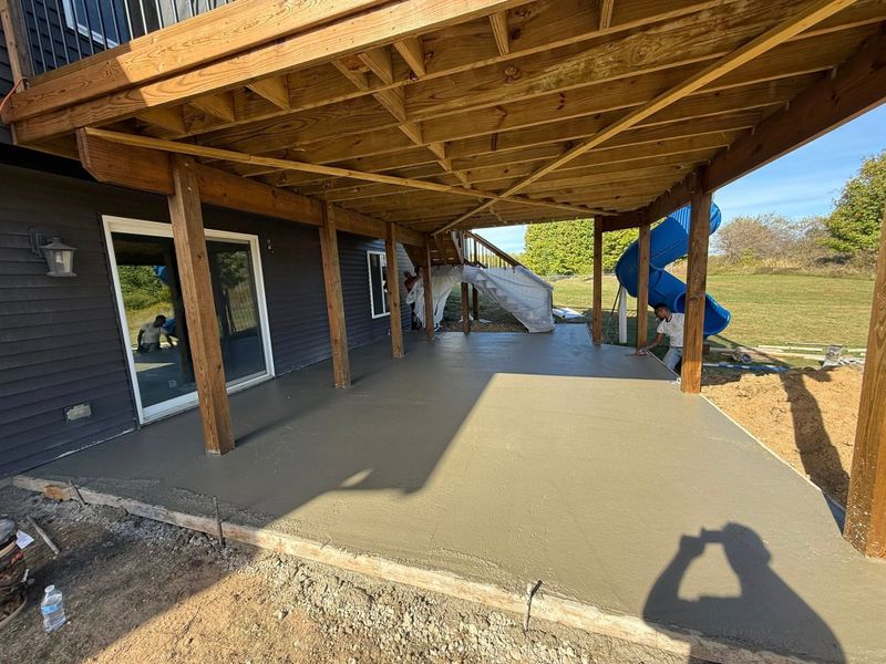 Concrete Patio