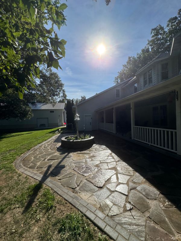 Natural Stone Hardscape