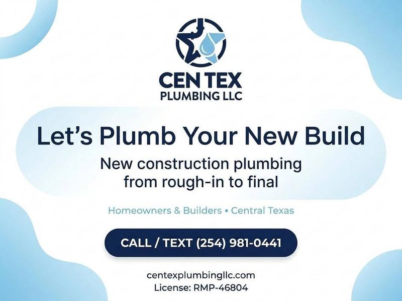 New Construction Plumbing