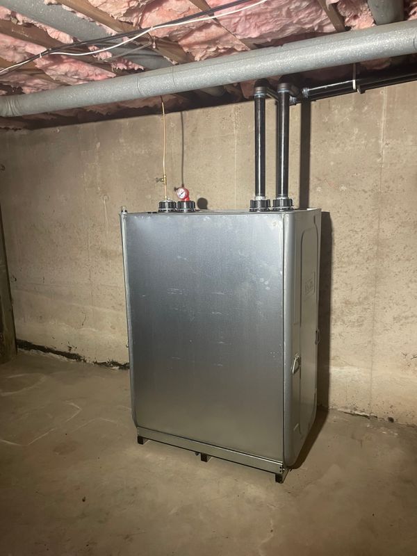Roth Oil Tank Installation