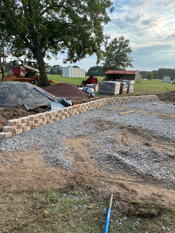 Retaining Wall Construction