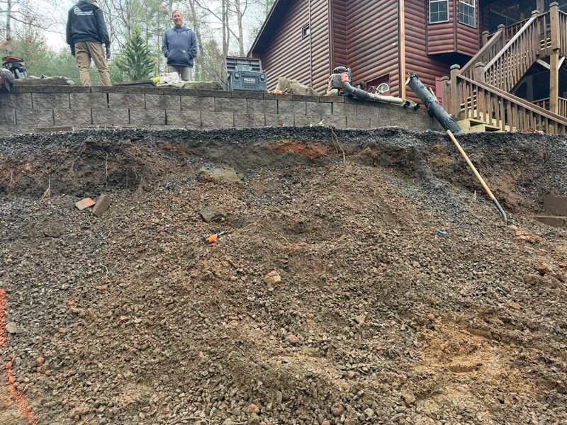 Retaining Wall Construction