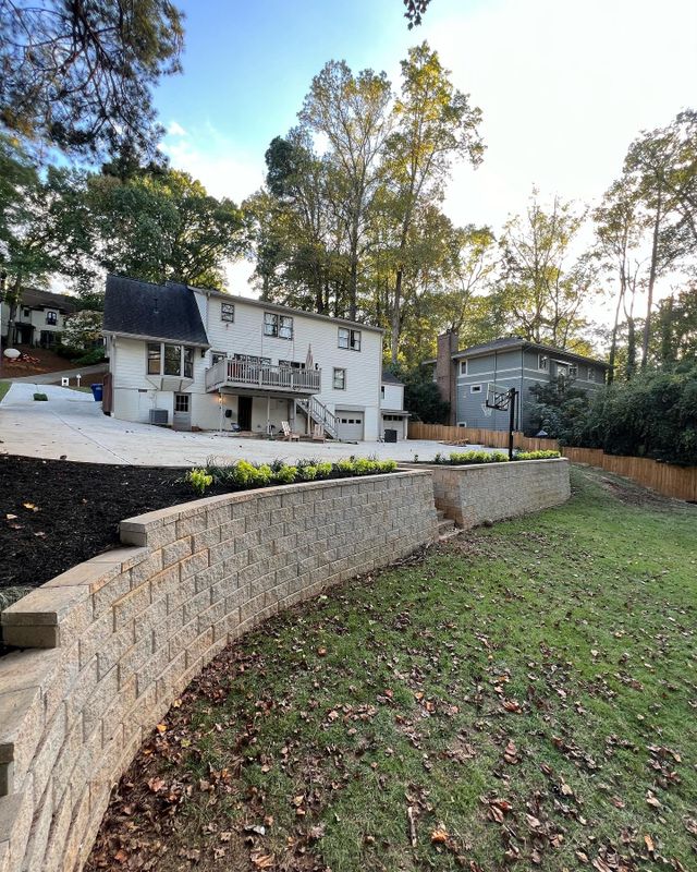 Retaining Wall Installs