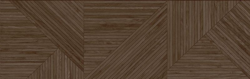 Wall tile wood look japandi design