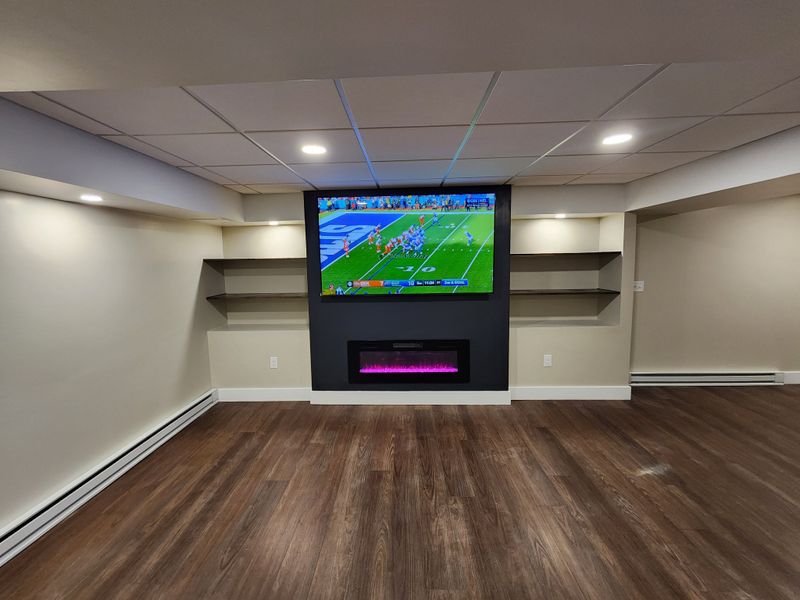 Finished basements 