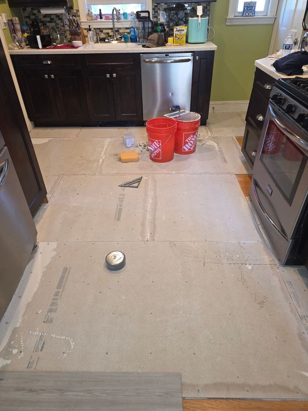 Kitchen Porcelain Tile Flooring