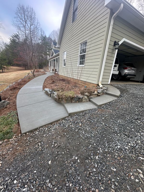 Sidewalk Installation