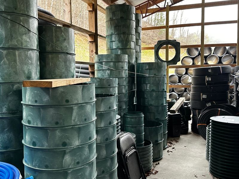 Sales of water and wastewater management material