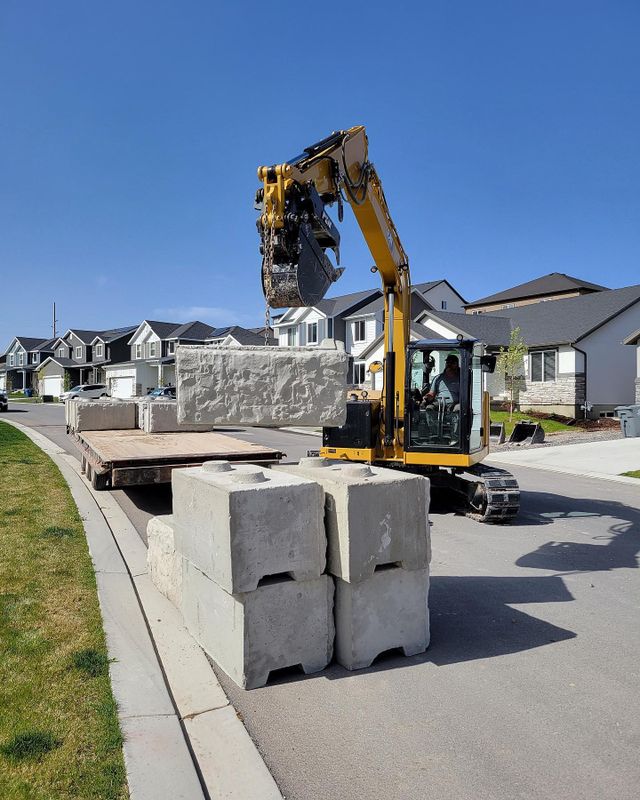 Rock and Block Retaining Walls