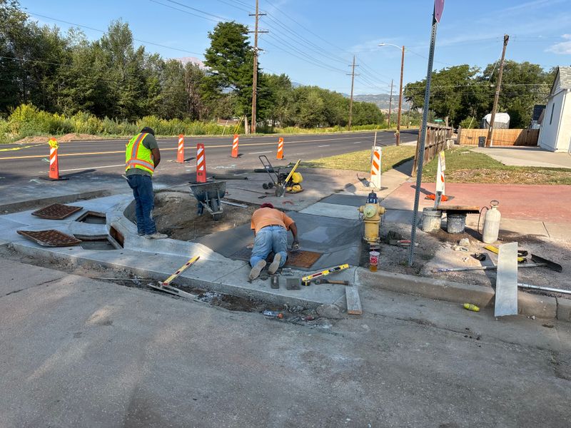 Sidewalk Installation