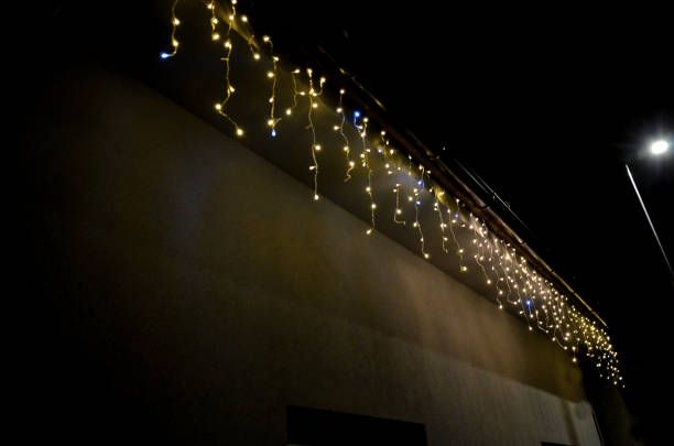Christmas Lights Hanging