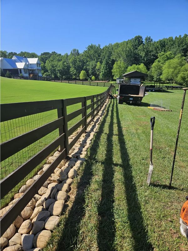 4 Rail Horse Fence