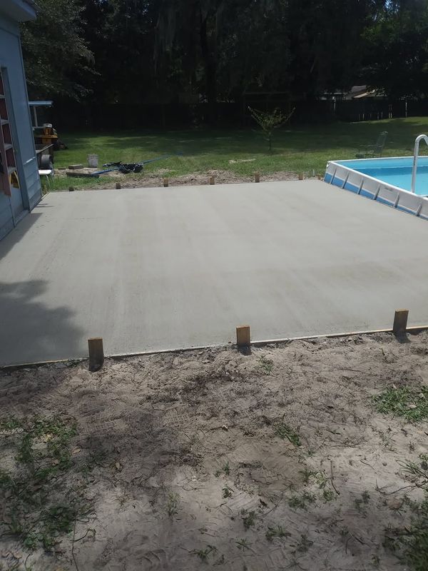 Concrete Patio and Driveways